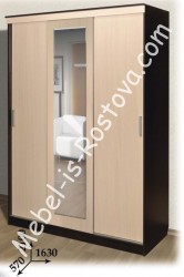 Шкаф-купе ПШ-1.3М «Классика»ТМ Росток-Мебель